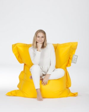 Zitzak Beanbag geel
