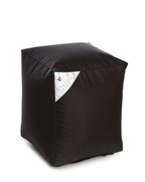 Zitzak Poef Cube Zwart
