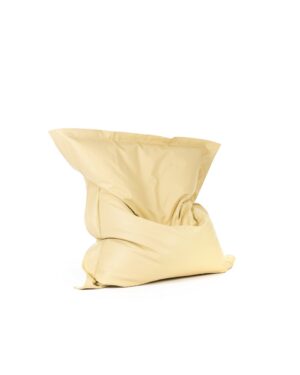 Grote zitzak - Leatherlook beige