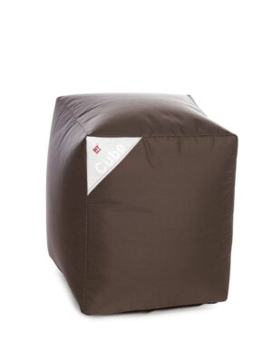 Poef - Cube Bruin