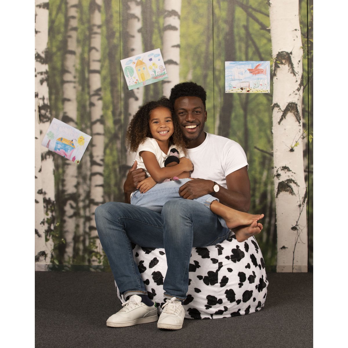 Zitzak koeienprint - Zachte zitzak - Sitonit