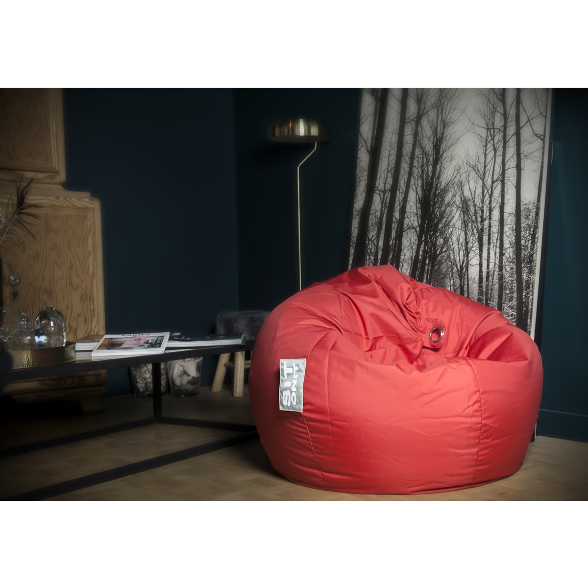 O-ring zitzak - rode zitzak - Sit on it
