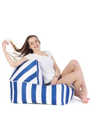 Change me - gestreepte zitzak - lounge stoel