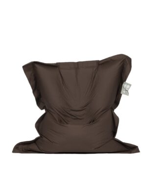 Grote bruine zitzak