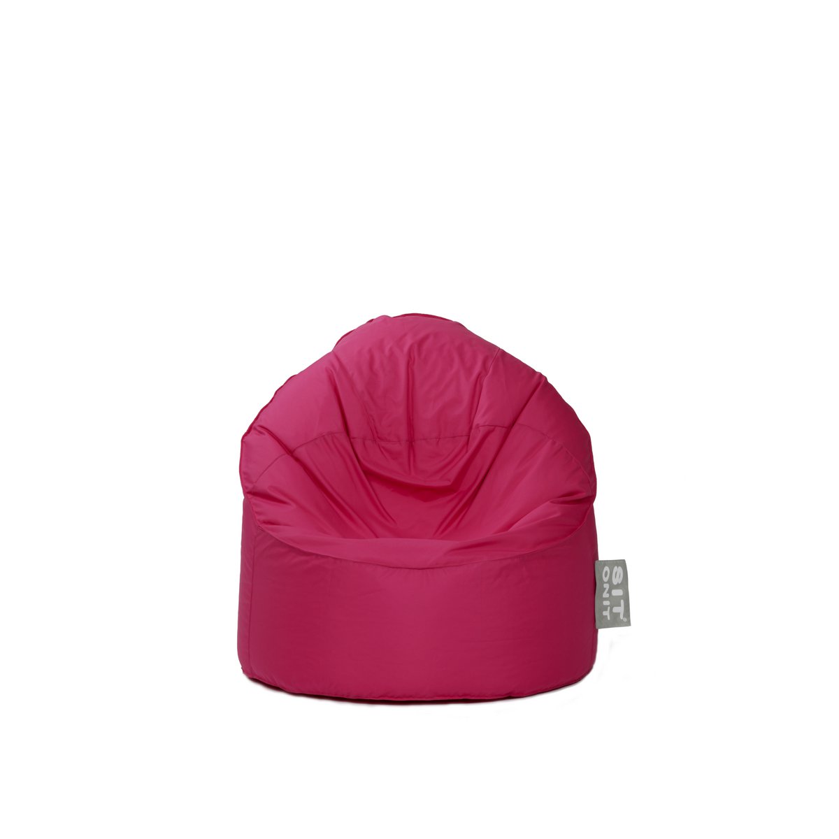 Zitzak zetel - roze zitzak met ruggensteun - Sit on it