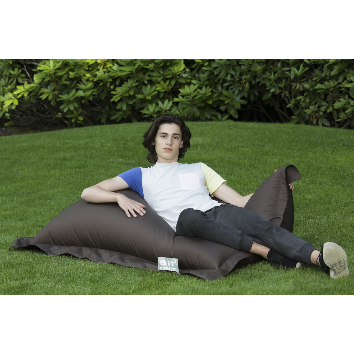 Grote Zitzak - Beanbag Zinkas Antraciet - Afbeelding 5