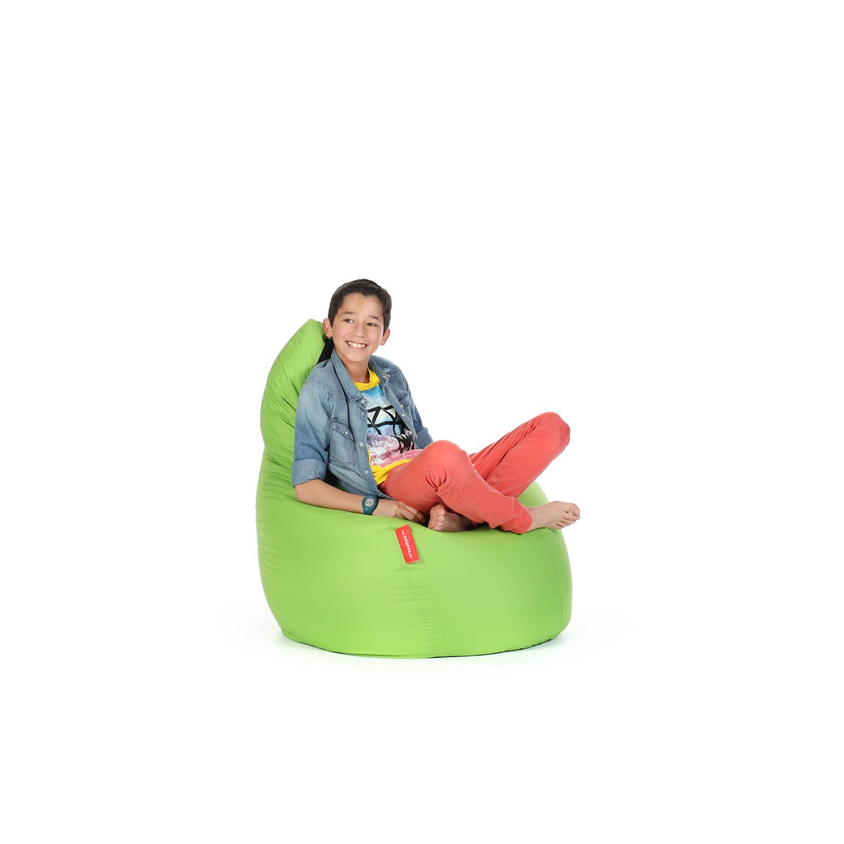 Lime zitzak Dropseat