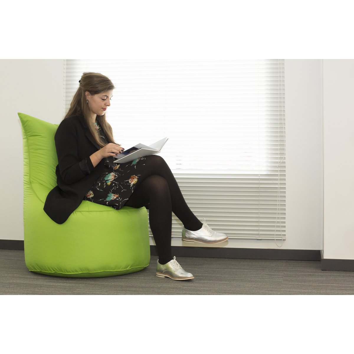 Sit on It L-Bag - groene zitzakstoel
