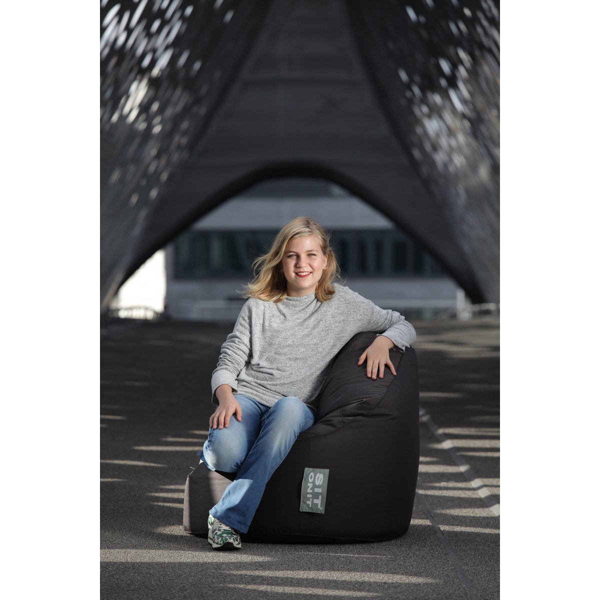 Antraciet zitzak zetel - Extra Comfort - Zitzakken