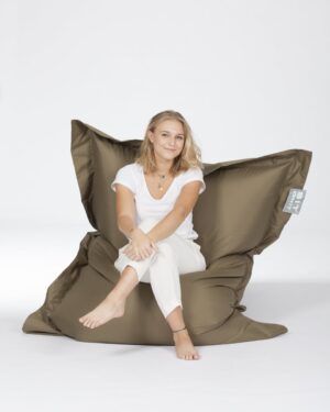 Grote zitzak - Kaki kleur