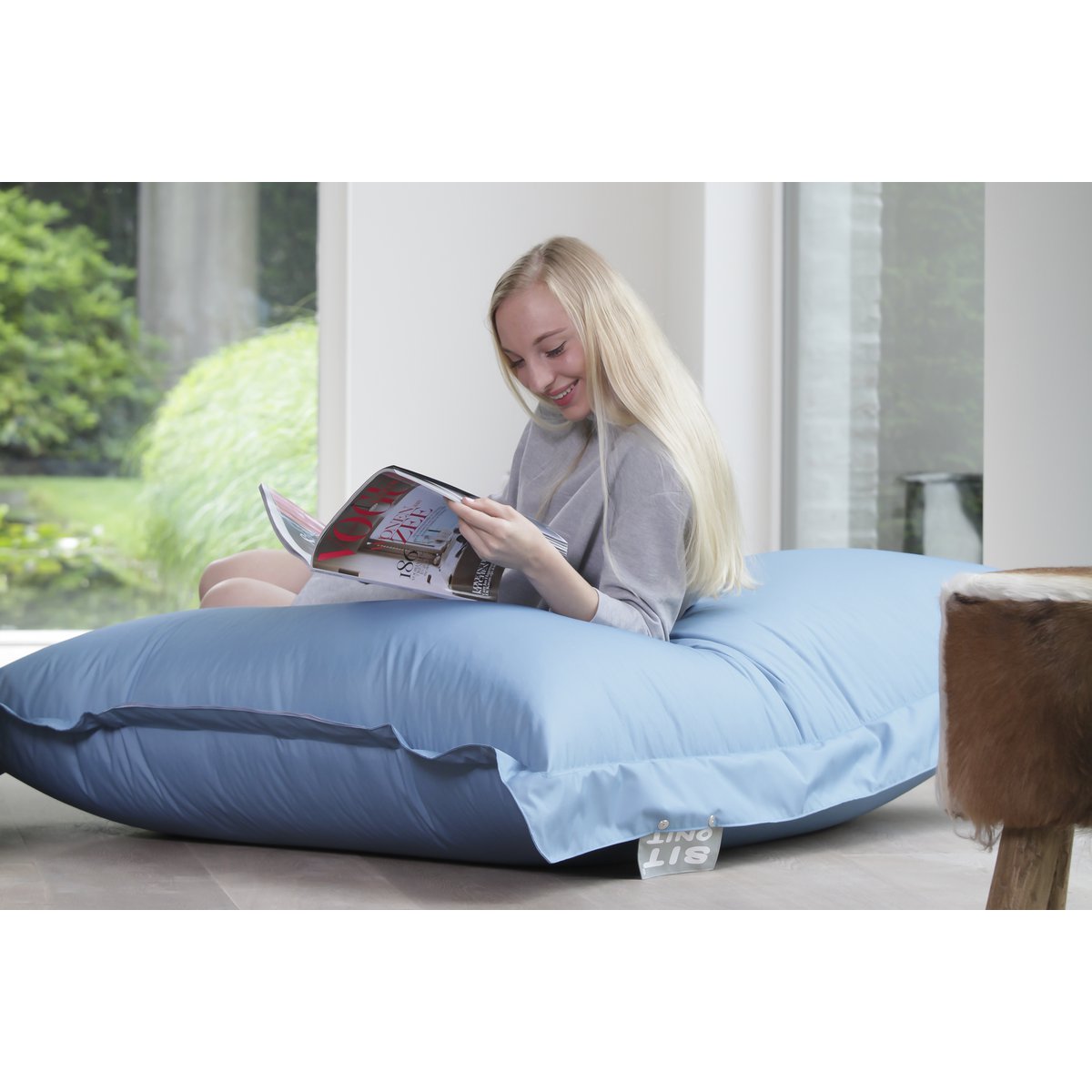 Grote Zitzak - Beanbag Zinkas Petroleum - Afbeelding 6