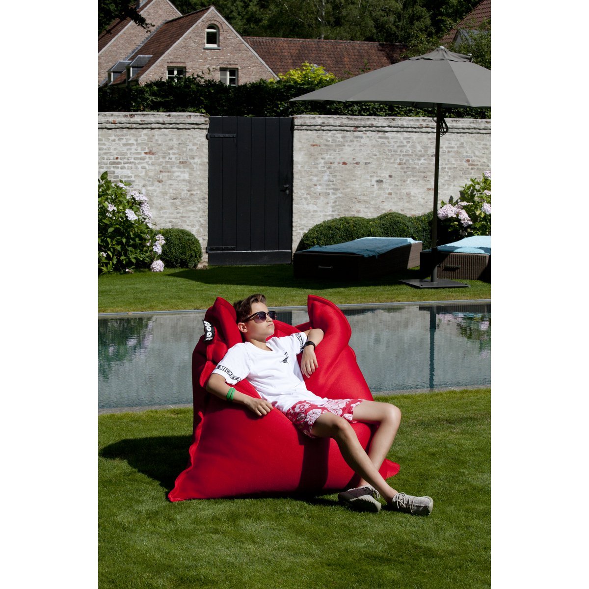 Zwembad zitzak - Sit on it - rood