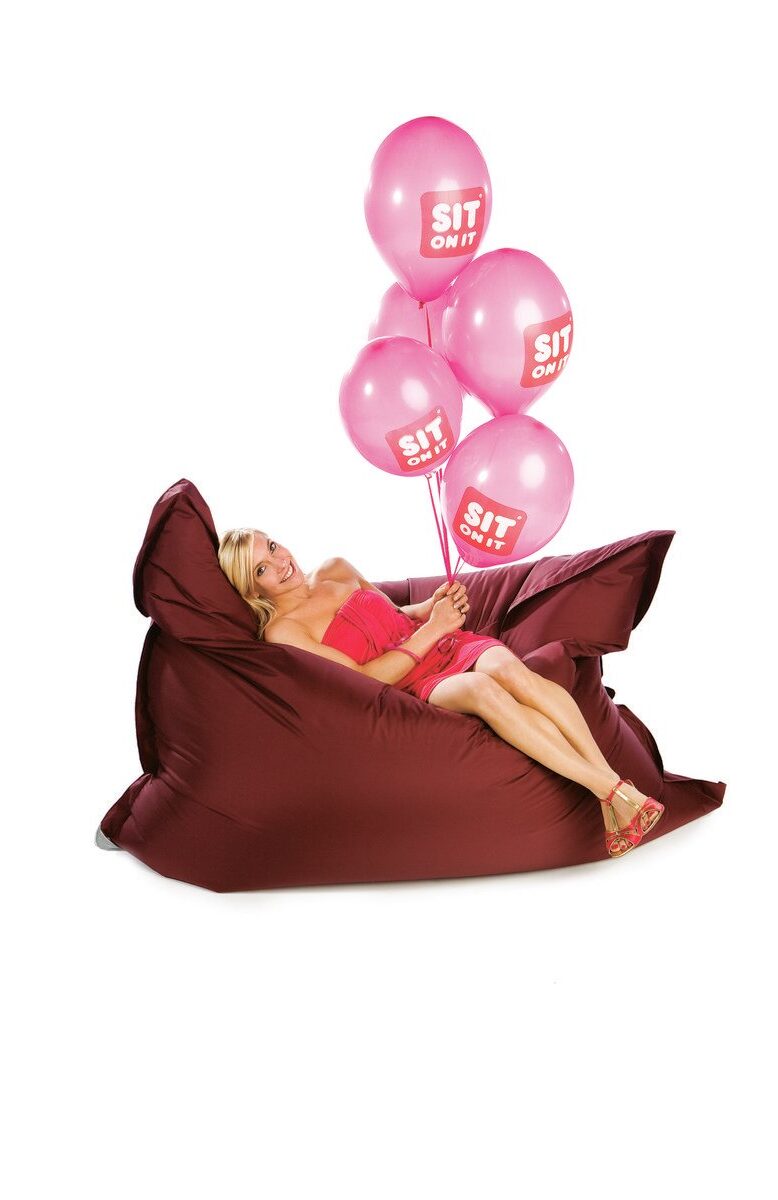 Sit on It zitzak - Beanbag Bordeaux