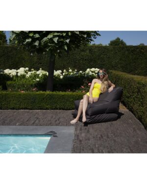 Beach Lounge zitzak - outdoor zitzak - antraciet