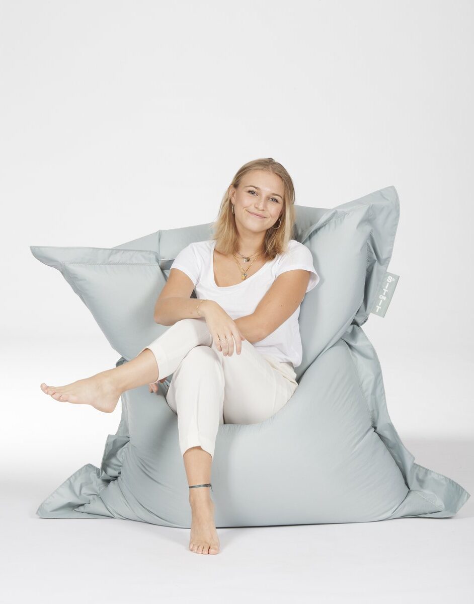 Grote zitzak in lichtgrijs - Sit on It