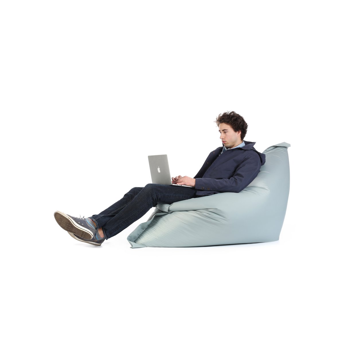 Grote beanbag - Sit on It lichtgrijs