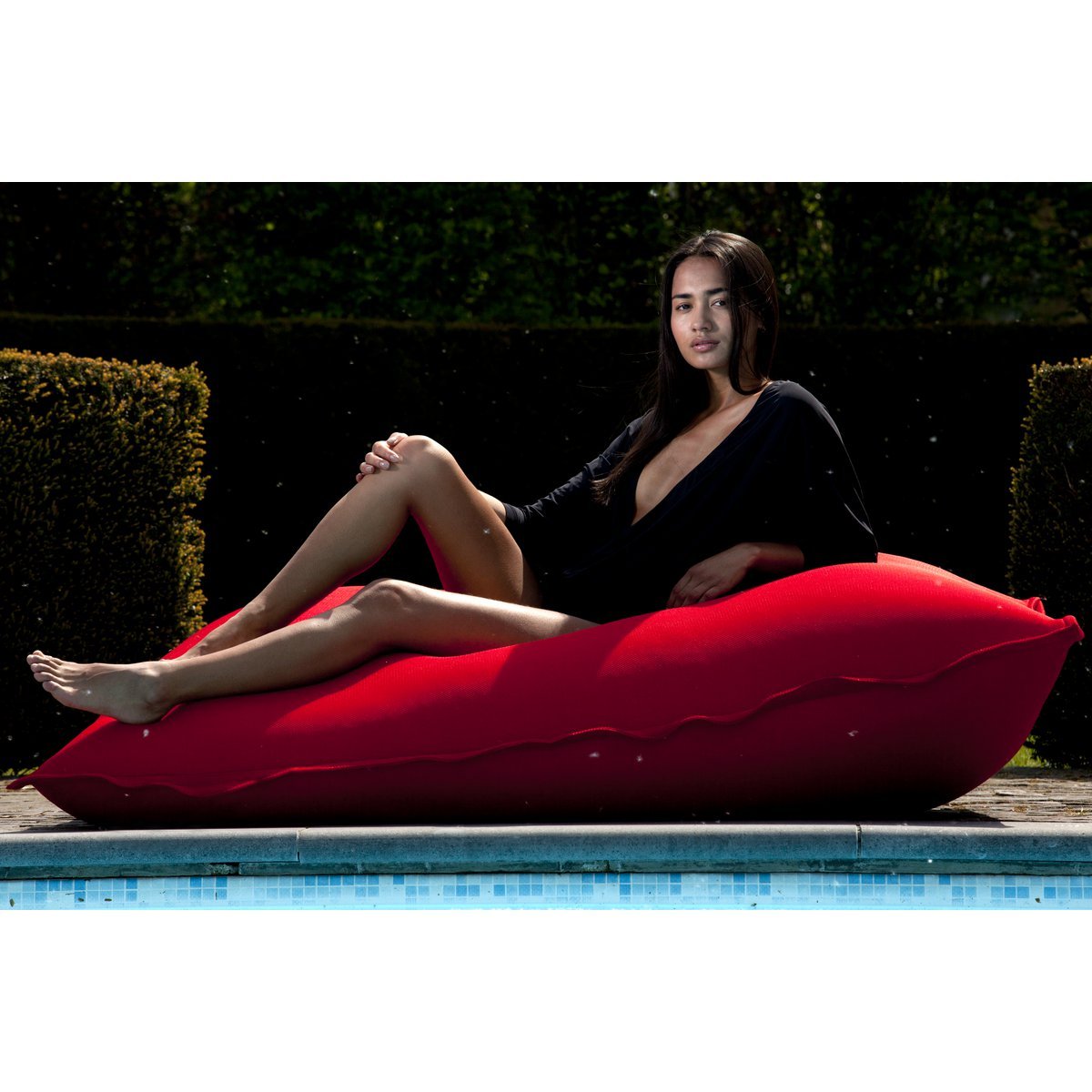 Zwembad zitzak Float - rood - sitonit