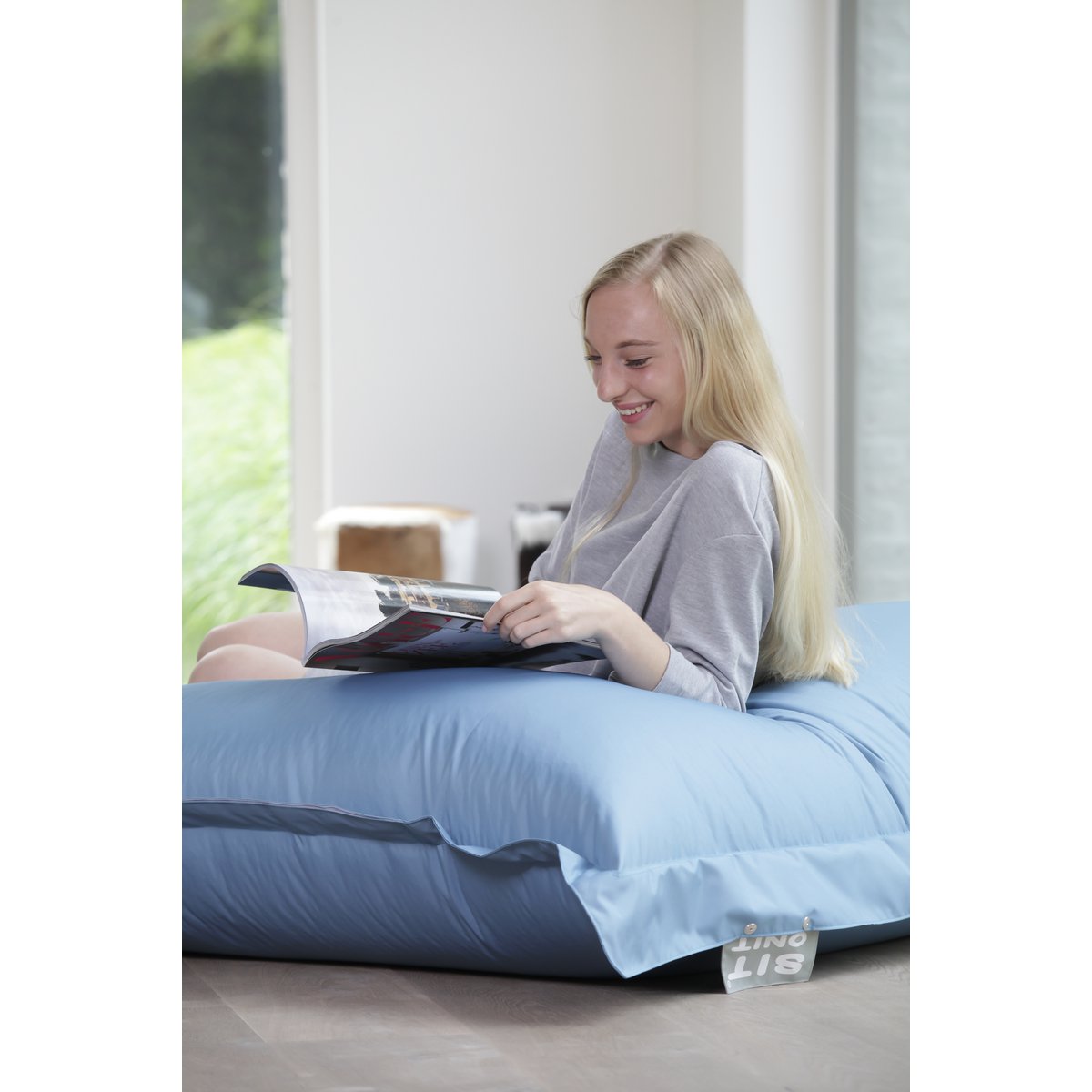 Grote Zitzak - Beanbag Zinkas Petroleum - Afbeelding 10