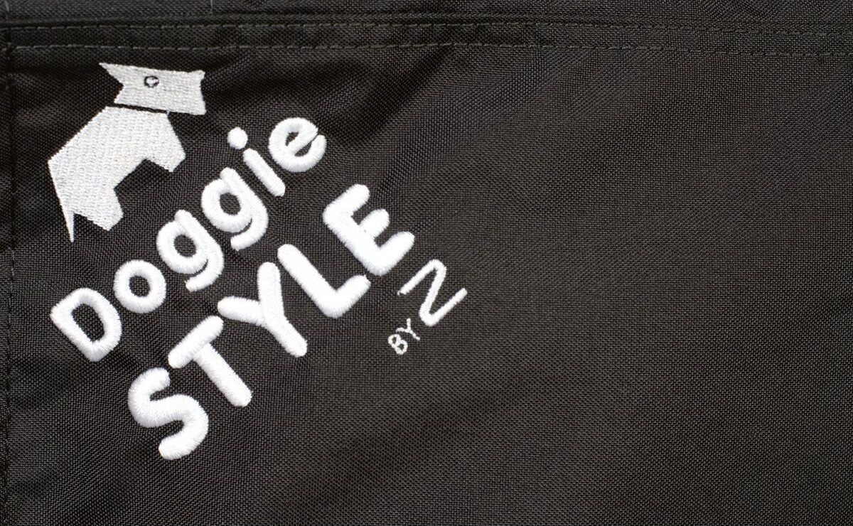 Hondenkussen Doggie Style grijs / pootjes - Zitzak voor honden