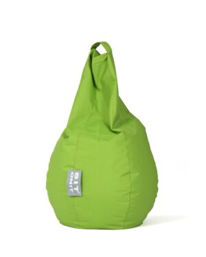 Junior Poire - limegroen - kinder zitzak voor buiten