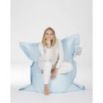 Grote zitzak baby blauw