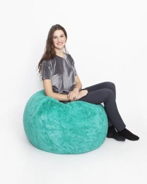 Zitzak fluffy Europa - aqua