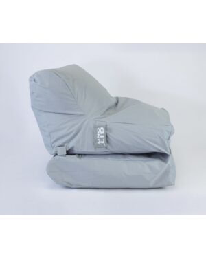 Lichtgrijze zitzak stoel - Beach Lounge - Zitzakbed voor buiten