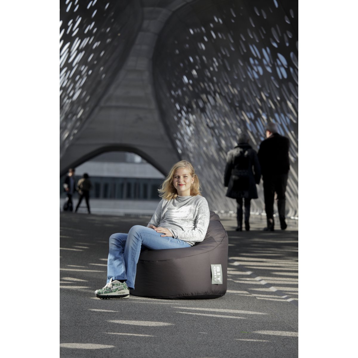 Zitzak zetel Extra comfort - antraciet