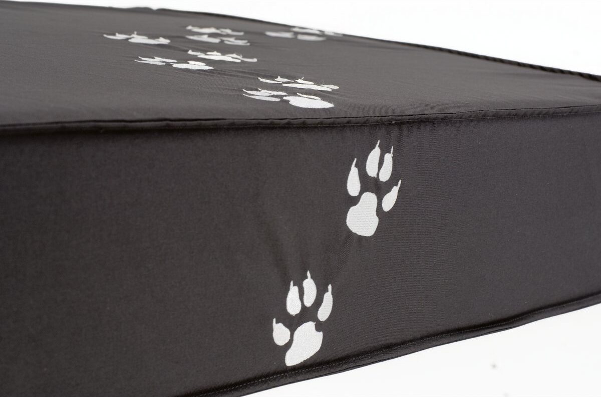 Hondenkussen Doggie Style grijs / pootjes - Zitzak voor honden