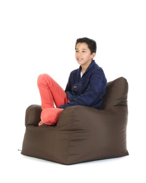 Bean Sofa - zitzak stoel - kastanjebruin
