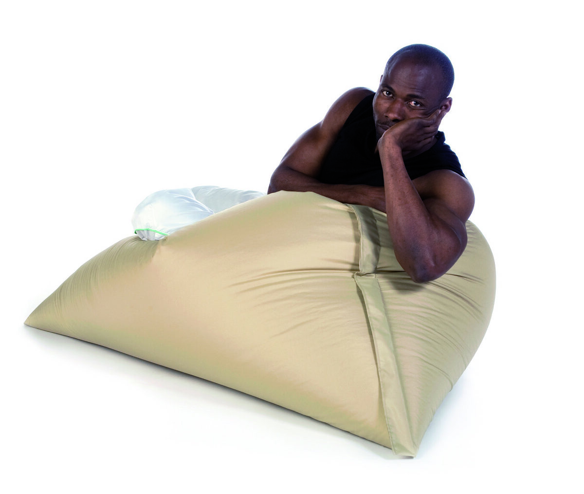 Beige zitzak Try Angle XL