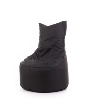 Zwarte zitzak stoel L-Bag - Sit on It