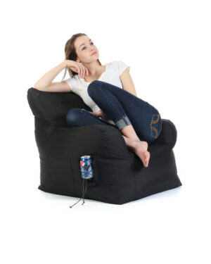 Bean Sofa - zitzak stoel sofa - zwart